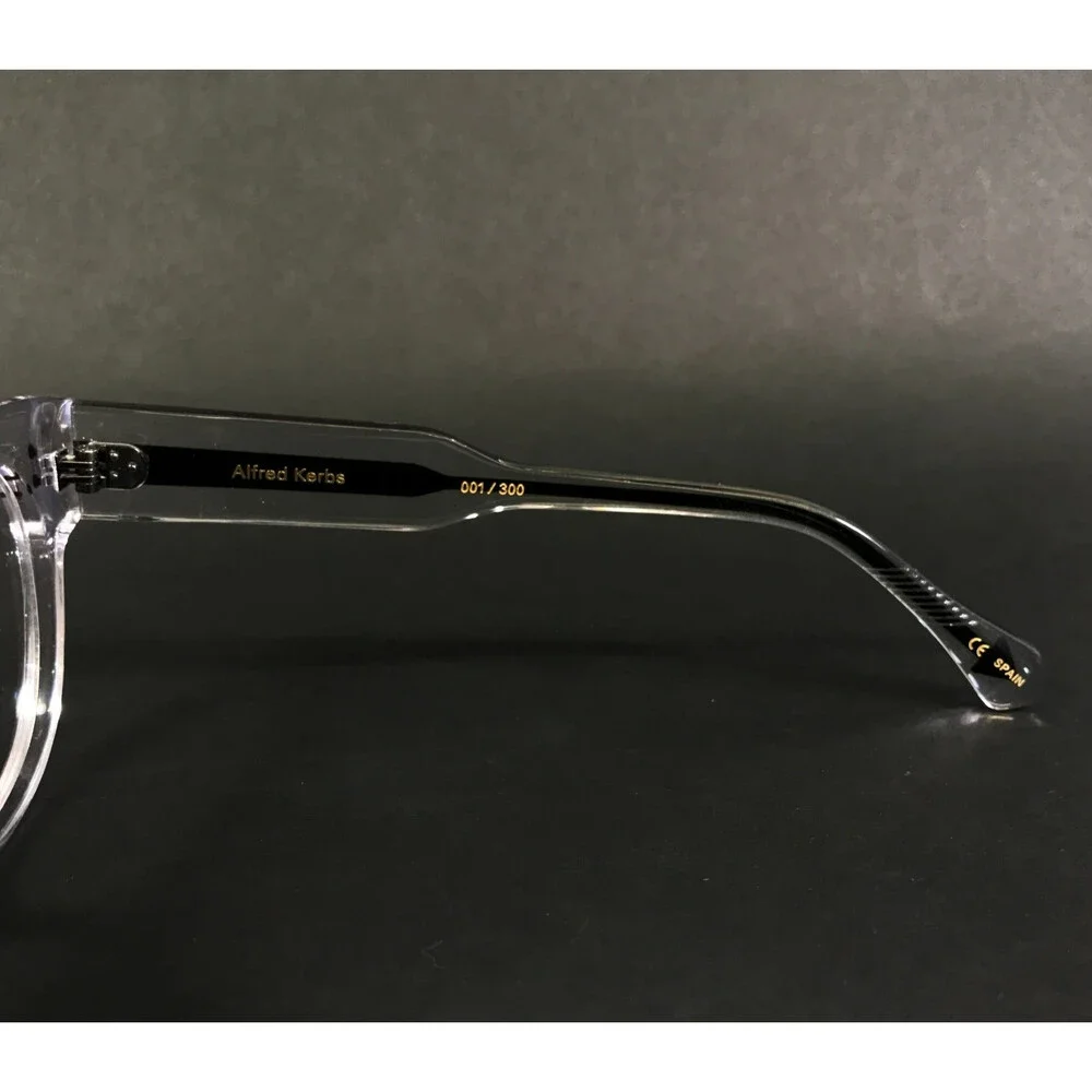 Alfred Kerbs Eyeglasses Frames Anita 001/300 Clear Black Full Rim 50-20-140